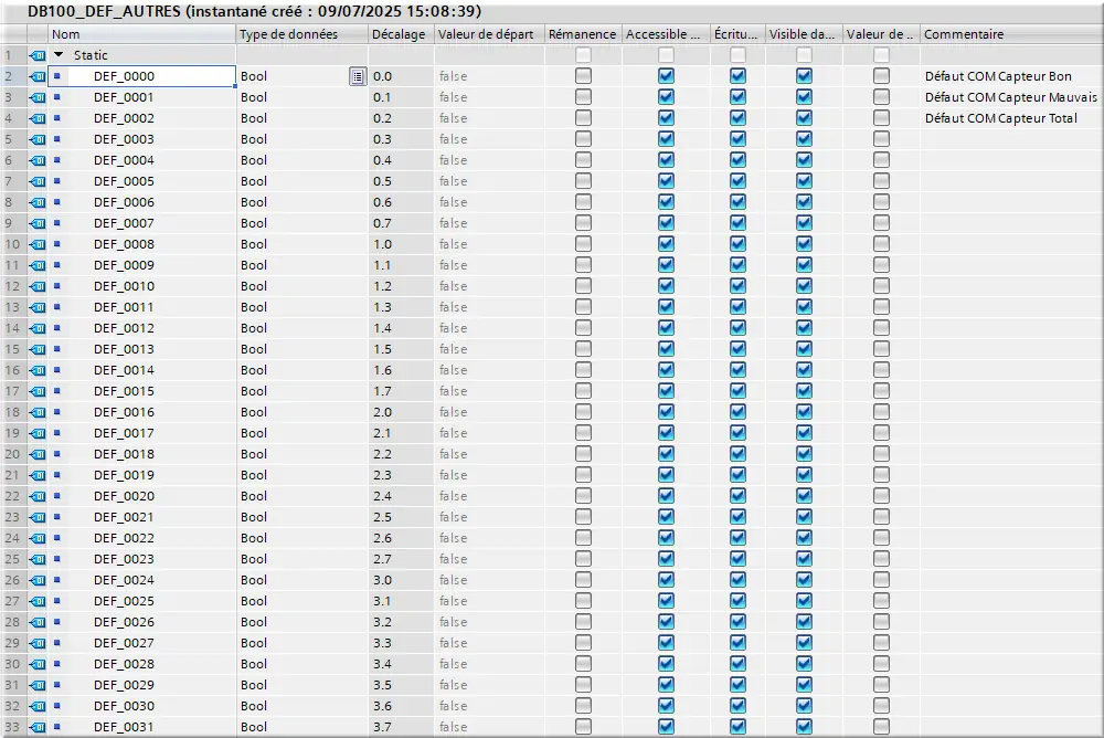 DB100_DEF_AUTRES capteur bon