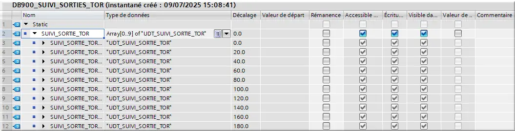 DB900_SUIVI_SORTIES_TOR