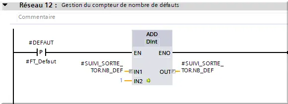 FB2008 Net 12 cpt nbr défaut